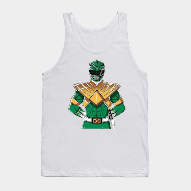 Green rangers Tank Top by THE H3 PODCAST OFFICIAL